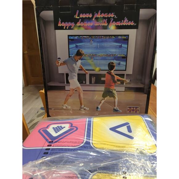 Dance Mat for Kids and Adults, Anti-Slip Wireless Musical Large, Black - Picture 1 of 9